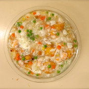 137. Braised Japanese Beancurd With Prawn 虾球扒日本豆腐